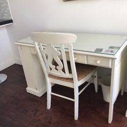Solid Wood Desk And Chair