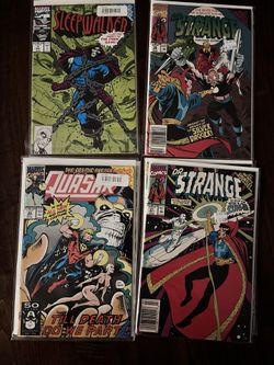 90s Comics Doctor Strange And Quasar