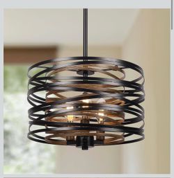 New metal bronze light fixture industrial lamp chandelier