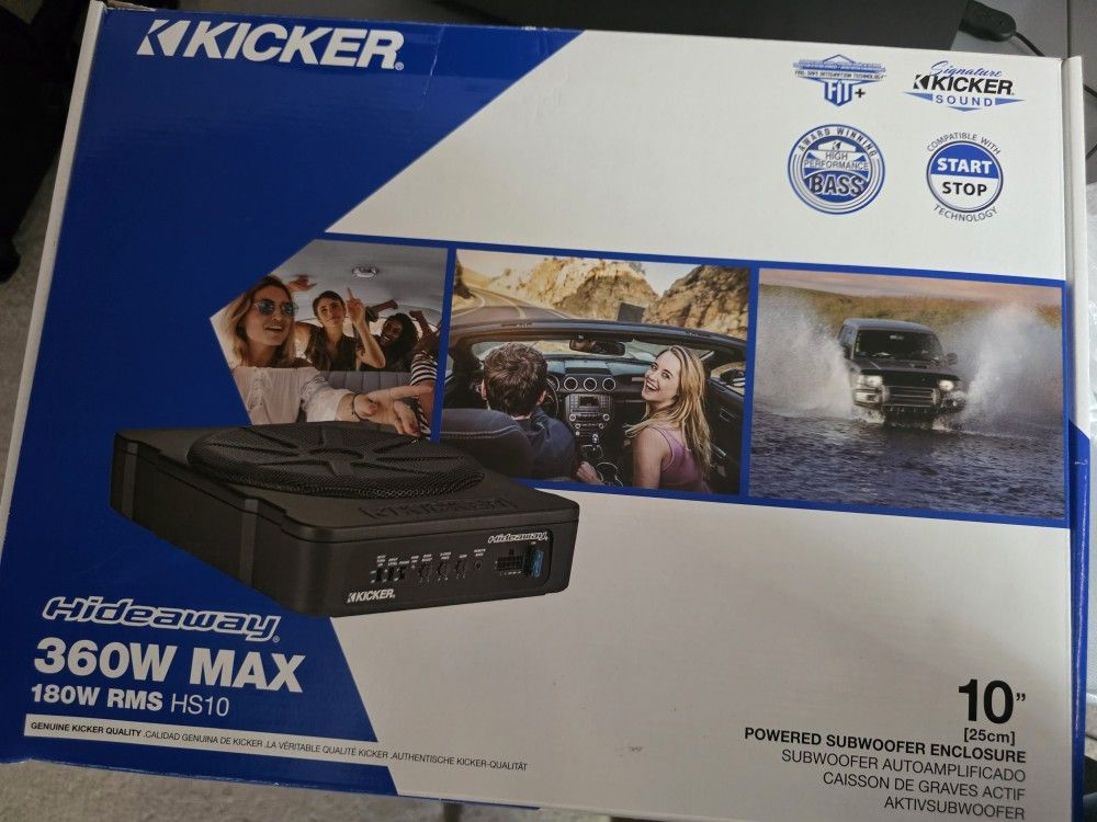 Kicker Hs10 Powered Subwoofer