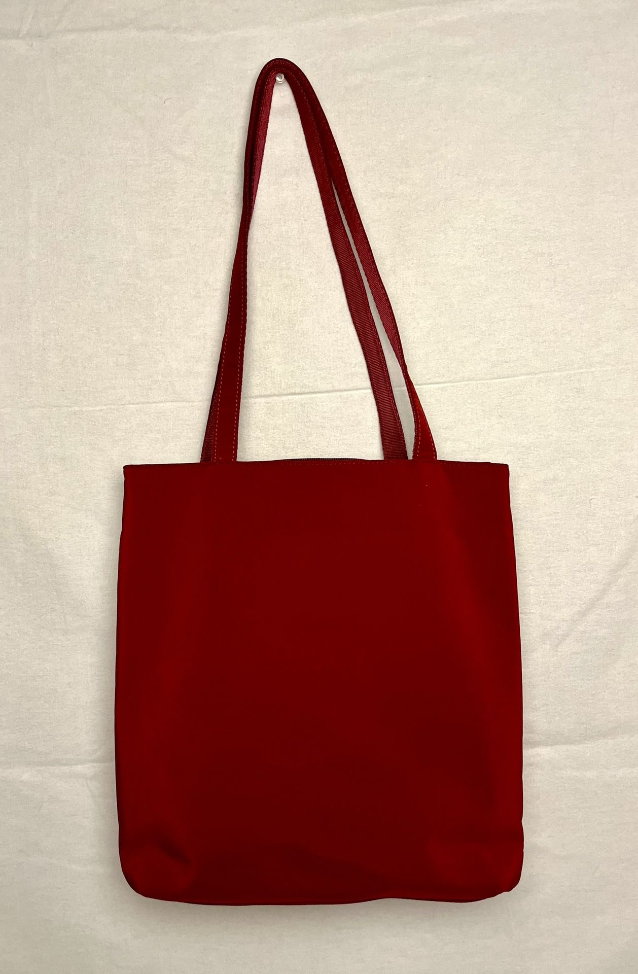 HOBO international Red Tote Bag Travel Purse Expandable