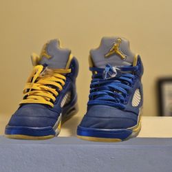 Air Jordan 5 Retro "Laney" - Varsity Royal / Maize 9.5M