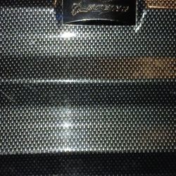 Carry-on Luggage, Boeing Hardshell 22x13, Gray With Pokie Dots 