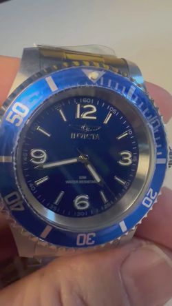 Invicta Specialty 49341 "Rowan" 40mm Stainless Steel - Blue Dial - Brand New