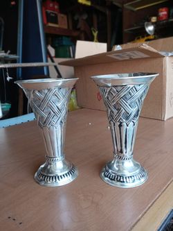 2 Vases From India
