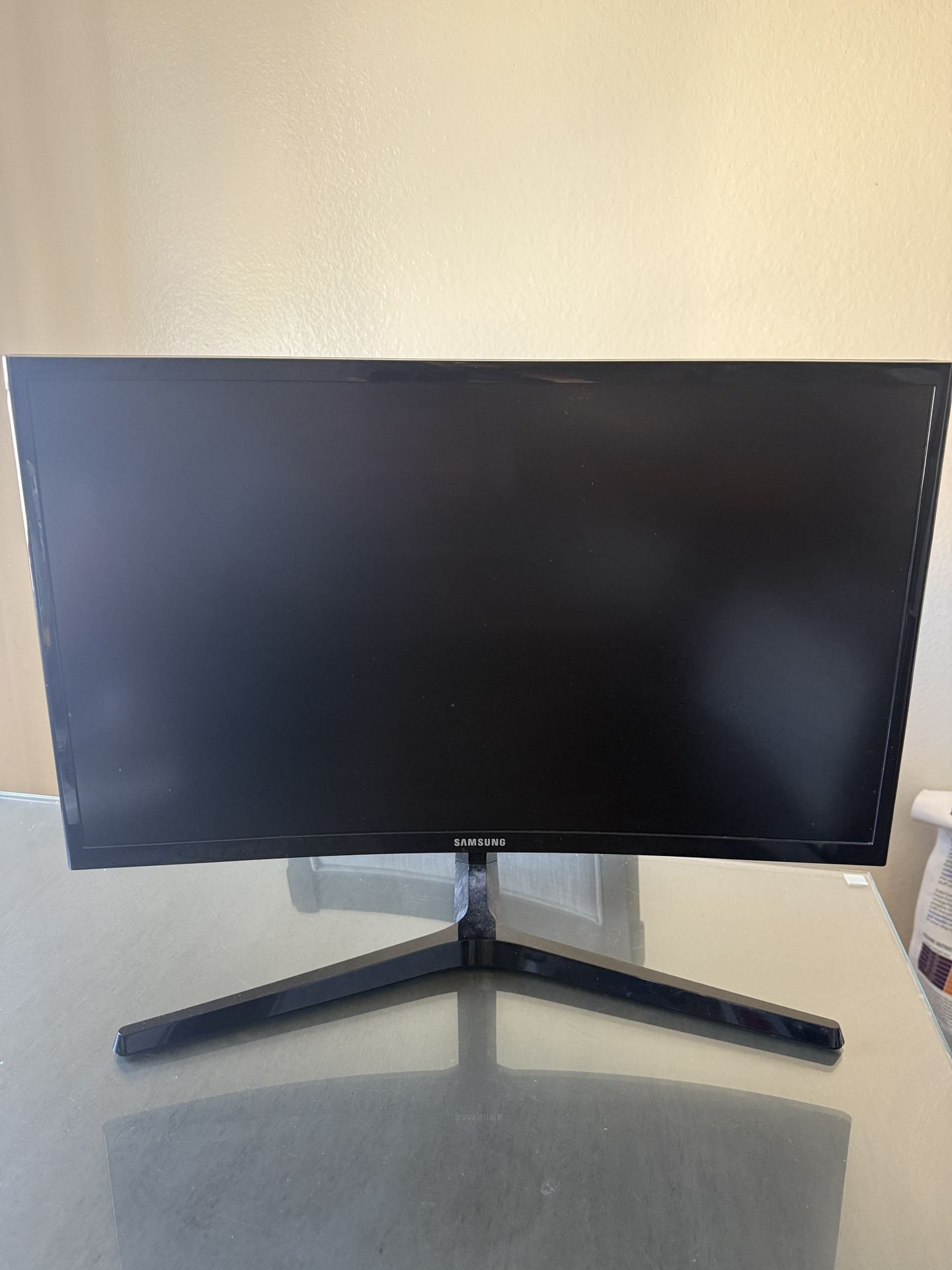 Samsung - Odyssey Gaming CRG5 Series ‘24 Inch LED Curved FHD AMD Free Sync Monitor Black