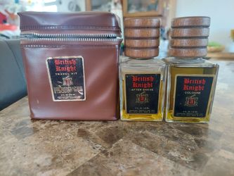 Vintage British Crown 2 Pc Set Men's Cologne & Aftershave 4.0 fl. oz. NWB