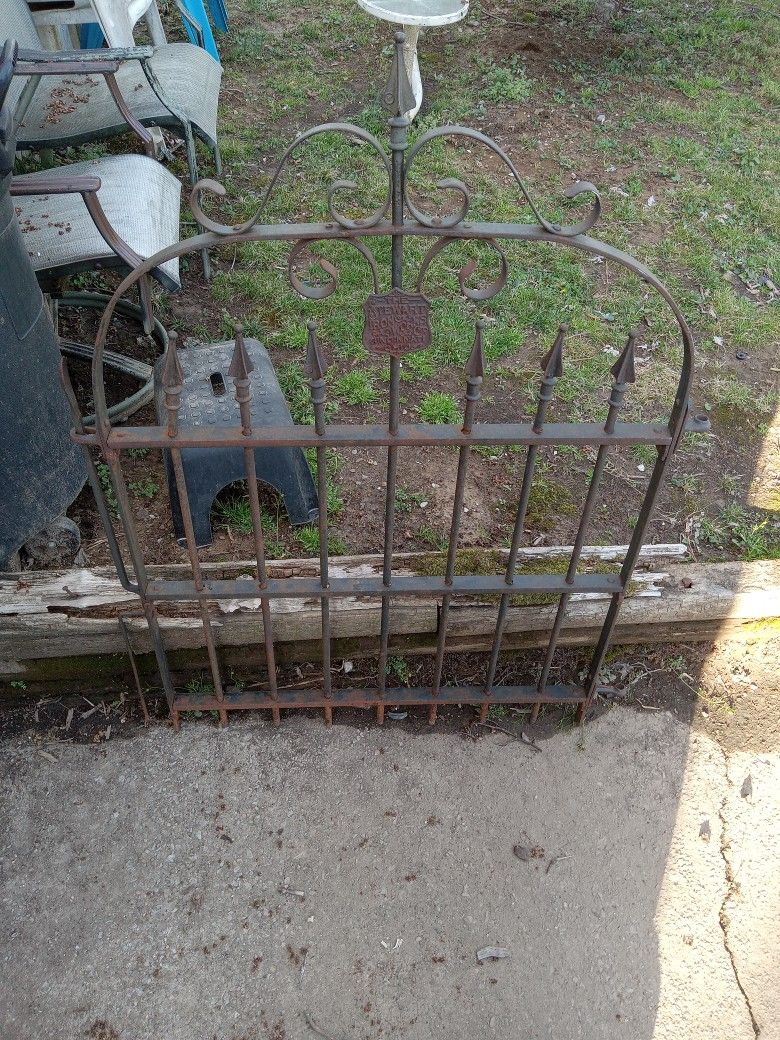 Vintage Iron Gate