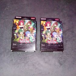 Brand new Yu-Gi-Oh trading card game the Chronicles deck Spirit charmers all foil Edition two packs