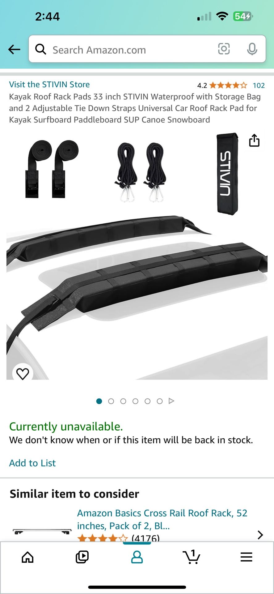 Roof Rack Pads