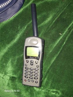 Iridium satellite phone.
