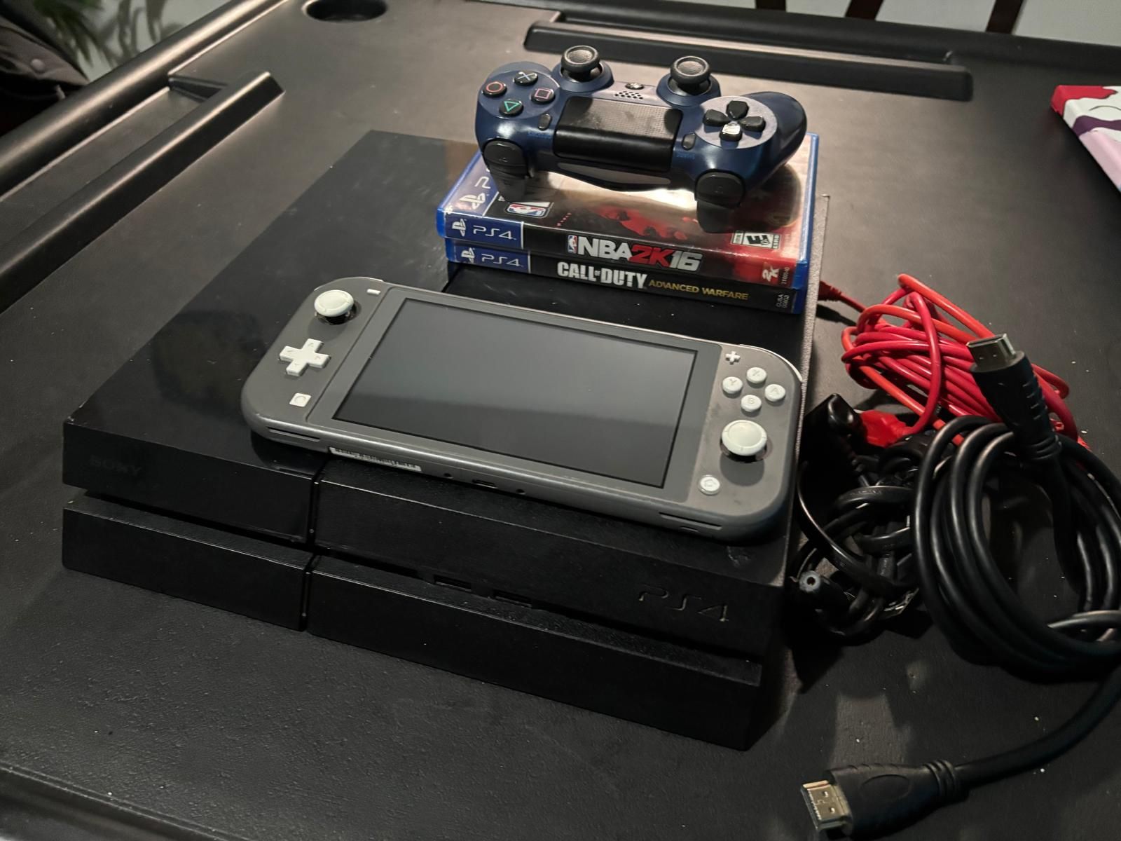 PS4 + Nintendo Switch Lite + Games