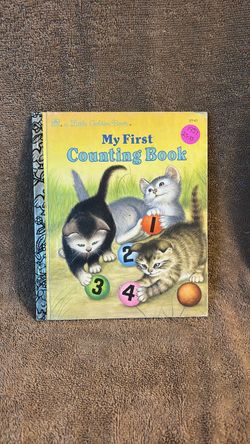 My First Counting Book Little Golden Book