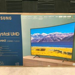Tv Samsung 65", TU8300, Curved, 4k, HDR, Dynamic Cristal Display, Excellent 