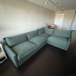 Arhaus Kipton 2-piece Right Arm Sectional Couch