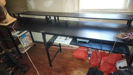 Computer desk and chair