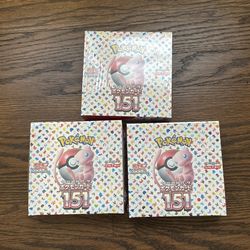 Jap Pokemon 151 Boxes For Sale 