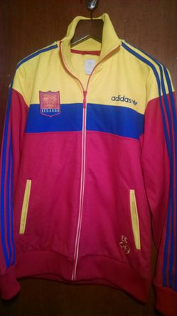 fluctuar matar Paradoja Adidas Ecuador Futbal Soccer Track Jacket Yellow Royal Blue Red Size Medium  for Sale in Seattle, WA - OfferUp