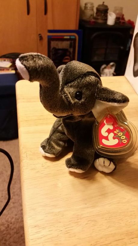 Ty beanie babies elephants