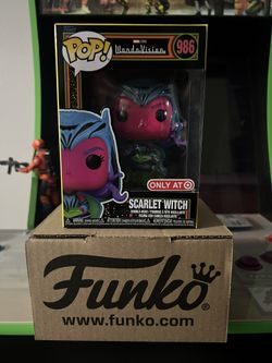 Scarlet Witch Target Exclusive FUNKO Blacklight 