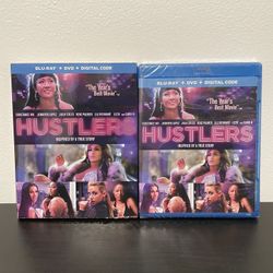 Hustlers Blu-Ray DVD 2 Disc Combo NEW SEALED Jennifer Lopez Lizzo 2019
