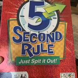 5 Sec Rule Board Game 