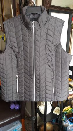 Wilson Leather Marc New York grey vest