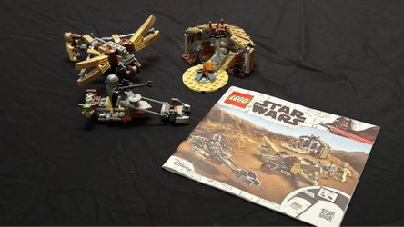 LEGO Star Wars Trouble on Tatooine 75299 Complete Retired Set