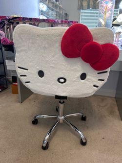 Hello kitty impressions vanity chair