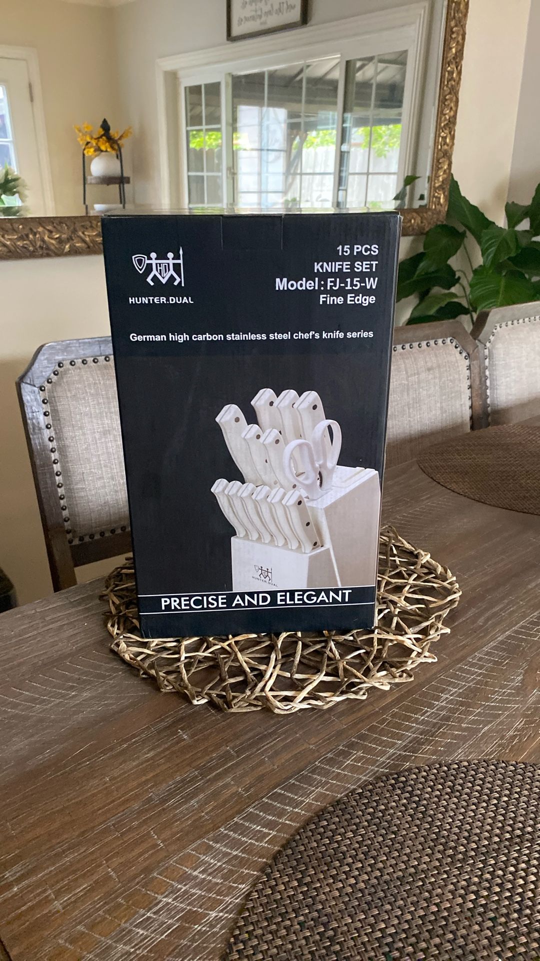 New 15 PCS Knife Set !! Juego De Cuchillos De 15 Piezas Nuevo