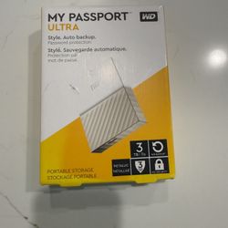 WD My Passport Ultra 3TB Portable Hard Drive