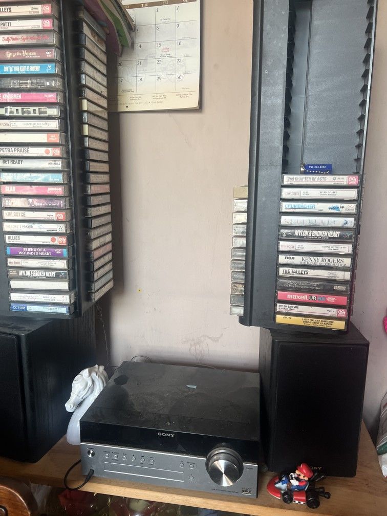 Stereo System With Cds 