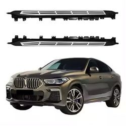 Fits for BMW X6 G06 2020-2024 Running Boards Side Steps Nerf Bars Protector Bar