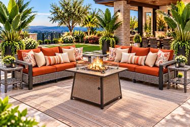 7 pcs new outdoor furniture set