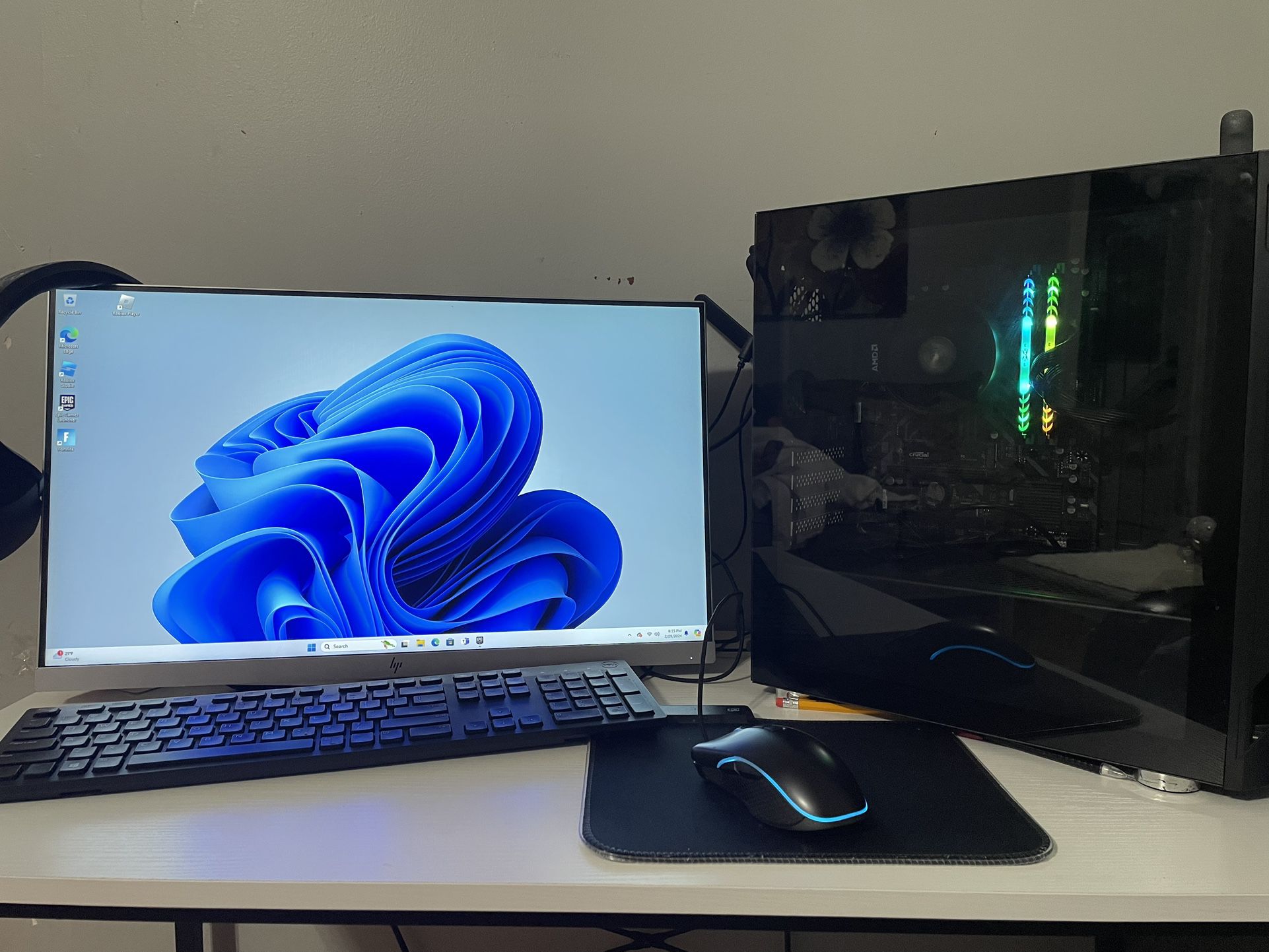 PC and Monitor 