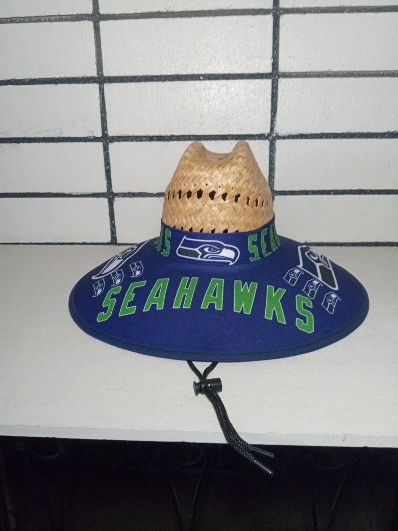 Seahawks Straw Hat