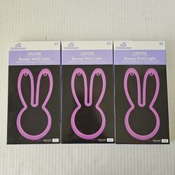 Easter Bunny Wall Light NEW