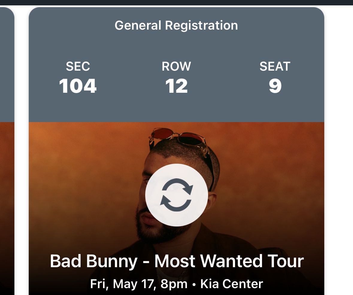 Bad Bunny Most Wanted Tour 