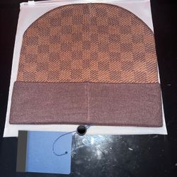 Mens Checkered Beanie