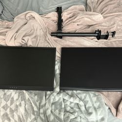 MSI QHD 27” 165hz and HP Omen 25”144hz Monitors