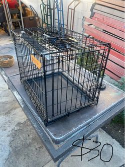 Excellent condition is small, medium, and large pets crates