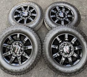 20" GMC Sierra Chevy Silverado HD 2(contact info removed) OEM Wheels Rims Tires