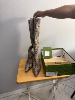 Gucci Marmont Cloth Boots