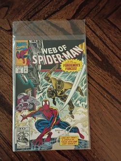 Web of Spiderman at the mercy of the foreigners #92