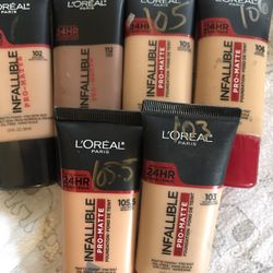 New L’Oréal Infallible Pro Matte Foundations 