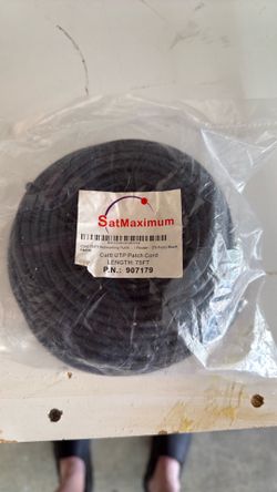 CAT6 UTP Patch Cable 75FT $15.00