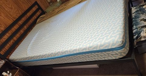 Pl. Read Discription. Queen Mattress and Bed Frame