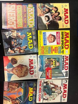 Vintage MAD Magazine Lot (34 Issues) - 1970s / 1980s Golden Era Classics