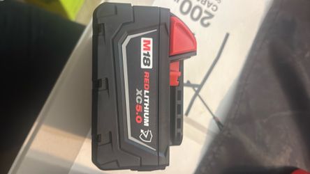 MILWAUKEE OIL RESISTANT BATTERY XC5.0