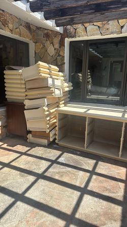 2 Sets of dressers 9 drawers each.